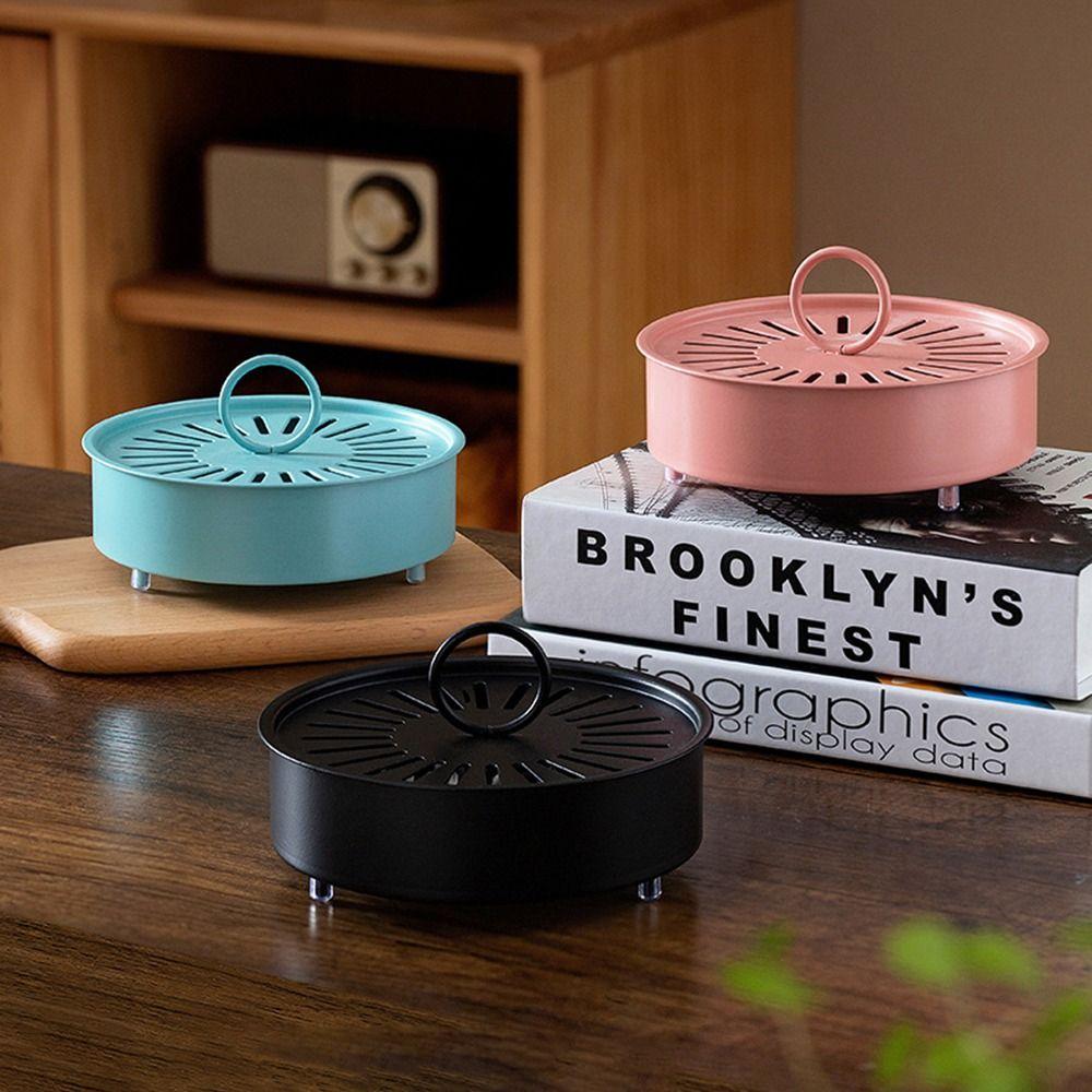 Portable Gnat Coil Holder Multifunctional Incense Holders for Household Bedroom Patio