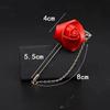 1 Pcs Men's Advanced Chic Deer Pin Suit Shawl Lapel Pins Corsage Hat Shirt Collar Pin Party Daily Accessory