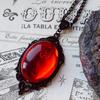 Collana Pendente in Cristallo di Quarzo Gotico Stardust Vintage per Donna