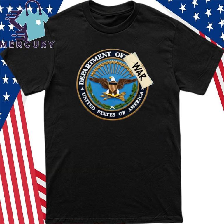 Trump Department Of War United States Of America 2025 T-Shirt Unisex T-Shirt XXL