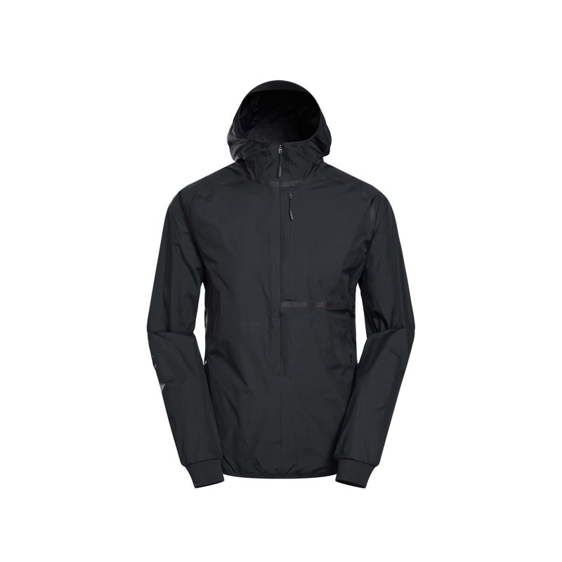 

SALOMON Ss25 Cifer Ветровка Анорак Унисекс Куртка Насыщенно-Черный C24553 L