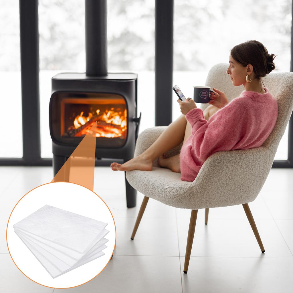 5 Pcs Premium Ceramic Wool For Portable Tabletop Firepit To Extend Burn Time Table Top Firepit Sponge Cotton Core Ceramic Fiber