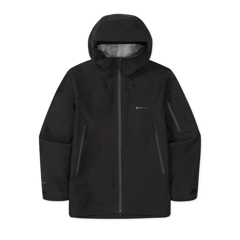 [Snowpeak] Dry Peak GORE-TEX Waterproof Jacket Black (S25FMPJK02)
