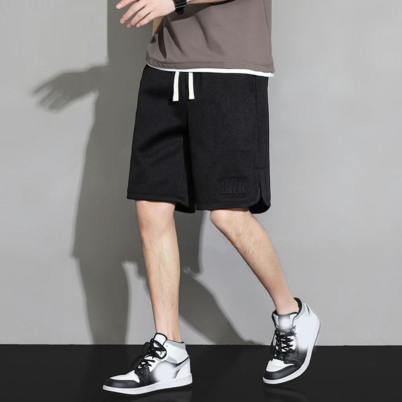 Sommer Herren Sweatshorts Knielang Gerade Locker Kurze Hosen Streetwear Kordelzug Einfarbig Lässige Shorts Übergröße 8XL