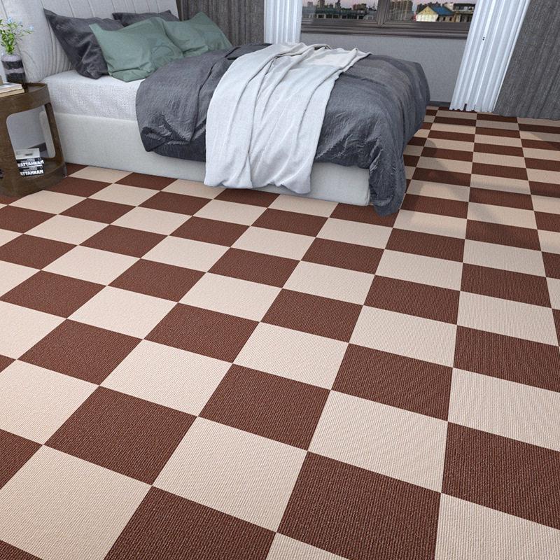 Waterproof, Self-Adhesive Anti-Slip Carpet Tiles for Office, Bedroom, or Commercial Spaces - Durable and Stain-Resistant.