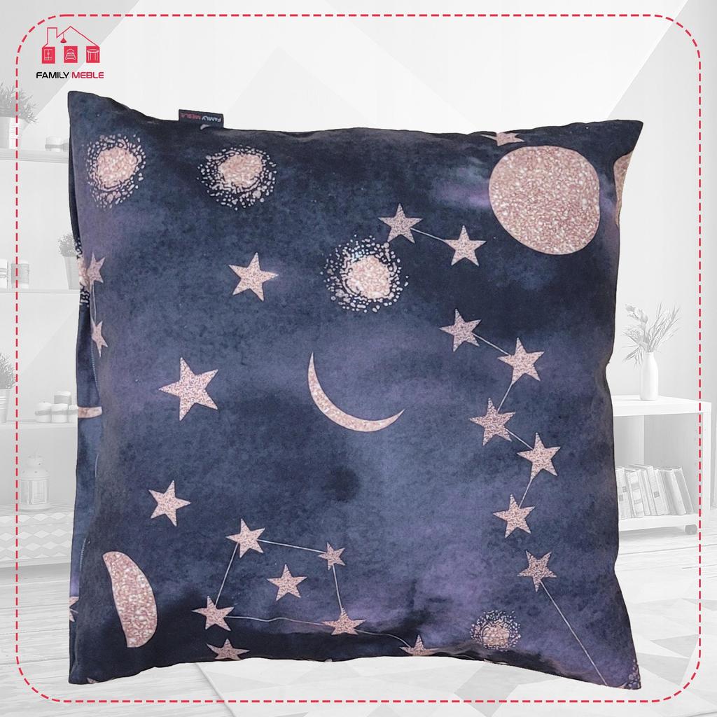 Dekorační polštářek jasiek ozdobný snímatelný 45 x 45 cm Family nábytek