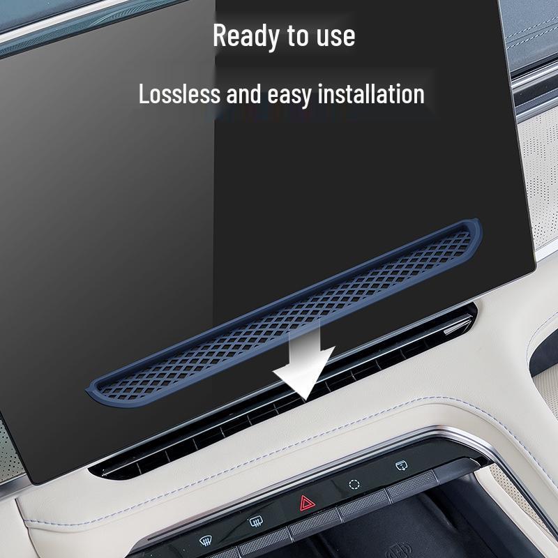 Silicone Dust Cover for Zeekr 001 Center Console Air Vent - Fits 26 Models