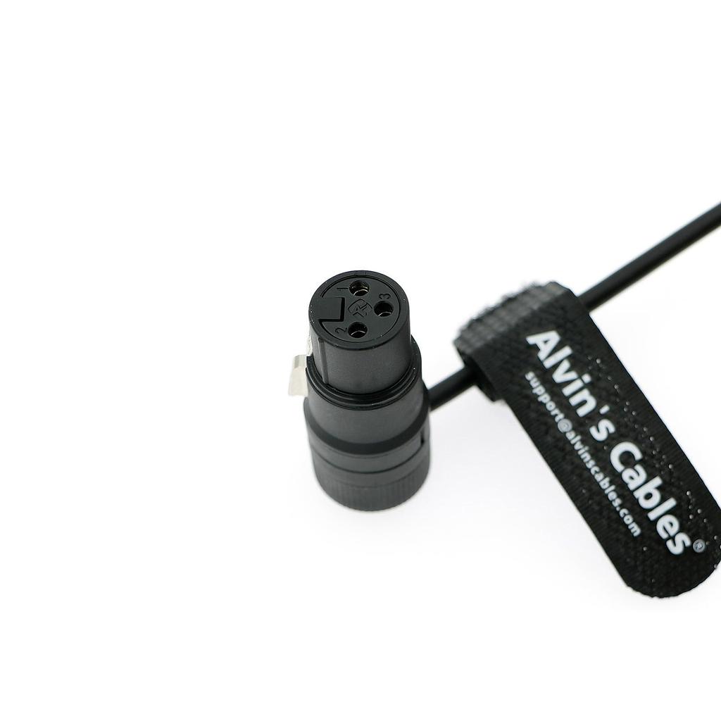 Cables Rotating Slim XLR Male to Female Audio Cable for Balanced 45cm Alvin's 3-pin Microphones,