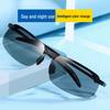 Men's Polarized Photochromic Driving and Fishing Sunglasses with Night Vision for Day and Night Use