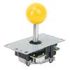 DIY USB Controller Computer Rocker Game Stick Joysticks with Control Chip for Arcade Game Yellow