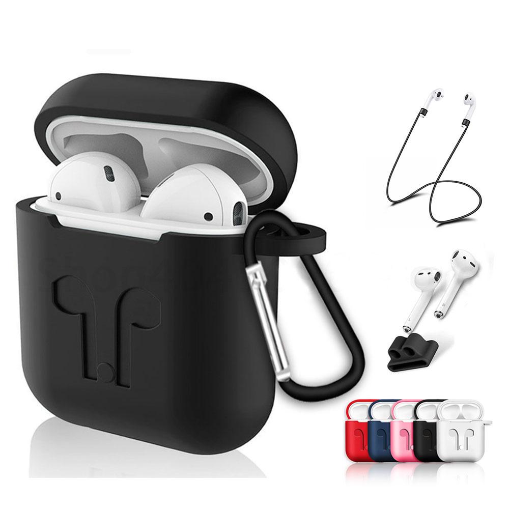 

Мягкий силиконовый чехол для Airpods Для Air Pods Ударопрочный защитный чехол для наушников Airpods 1 2 Чехол Аксессуары для гарнитуры