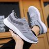 2024 Four Seasons New Men's Flying Weaving Mesh Sneakers Fashion Versatile Breathable Casual Shoes Comfortable Walking Shoes