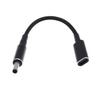 Type C Female to 4.5mm 3.0mm 100W PD Charger Cable Power Cable For Dell Laptop