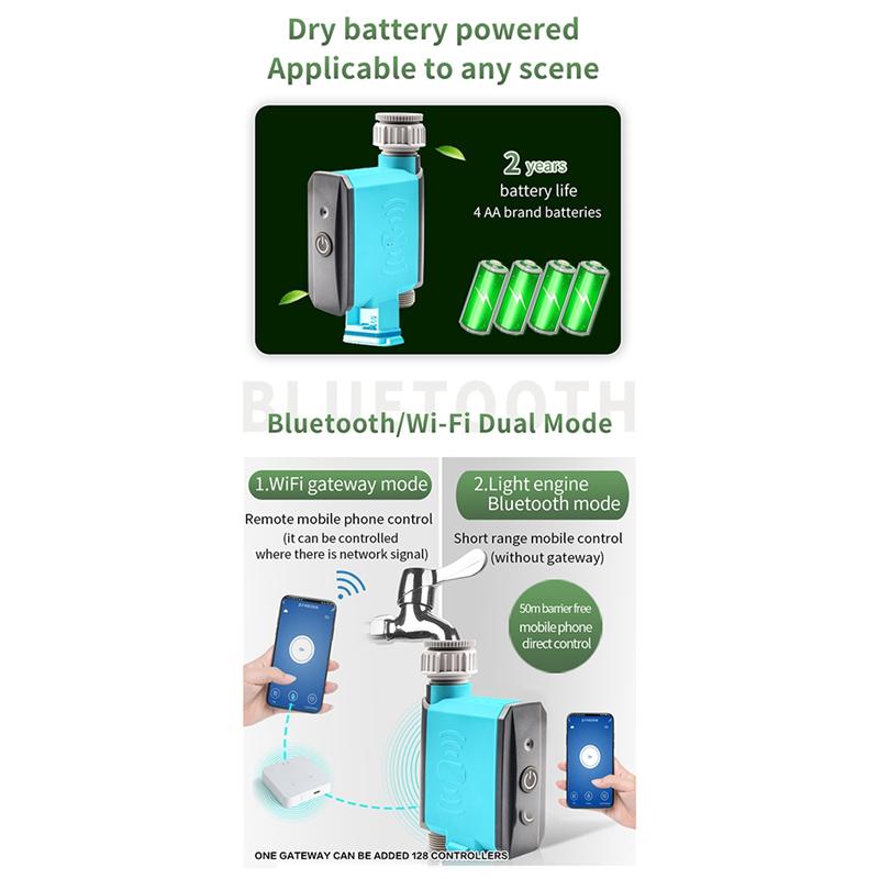 Tuya Drip Watering Timer for Drip Irrigation Wifi Automatic Garden ...