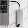 Ethernet Type-C Hub To USB 3.0 X 2 HDMI Memory Card Reader Office Accessories for Notebook Black