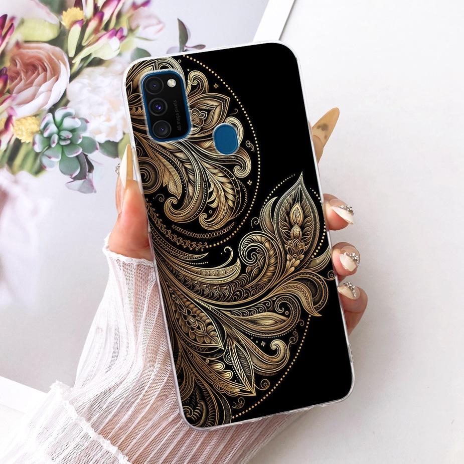 For Samsung Galaxy M21 Case SM-M215F New Fashion Painted Cover Soft Silicone Case For Samsung M21 2021 M 30 s Galaxy M30s Fundas