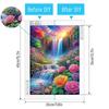 Scenery Partial DIY 5D Special Shaped Drill Diamond Painting Gem Art for Adults/Beginners Gift Idea Home Decor 30x40cm