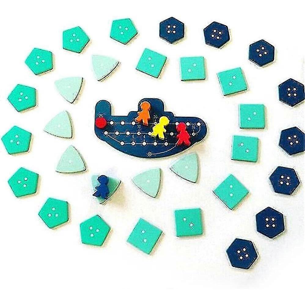 1 Set Games Deep Sea Adventure Cards Set Board Game Interaction Gadget For Families Children Kids