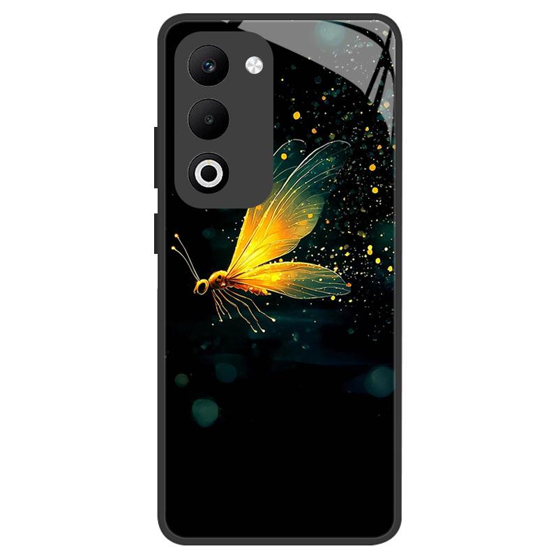 For OPPO A5 A5M Case Luxury Tempered Glass Phone Case For Oppo A5i Pro Shockproof Hard PC Back Cover Camera Protection Fundas