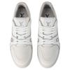 Louis Vuitton Trainer White Grey Signature 1A9UP5