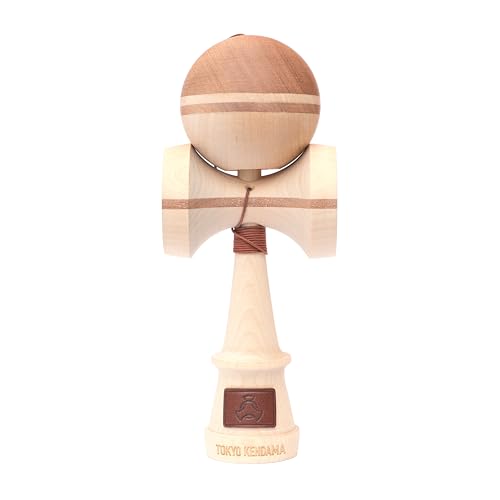 TOKYO KENDAMA (Tokyo Kendama) A Kendama designed to grow with you, featuring bearings and no chemical paints (Sapele x Birch).