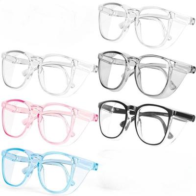 1/6pcs Women's Safety Glasses, Anti-fog, Nurse Use, ANSI Z87, Blue Light Blocking