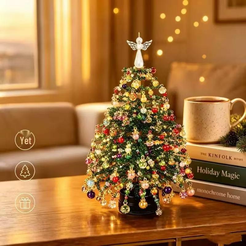 DIY Beaded Christmas Tree Kit - Handmade Beading Set