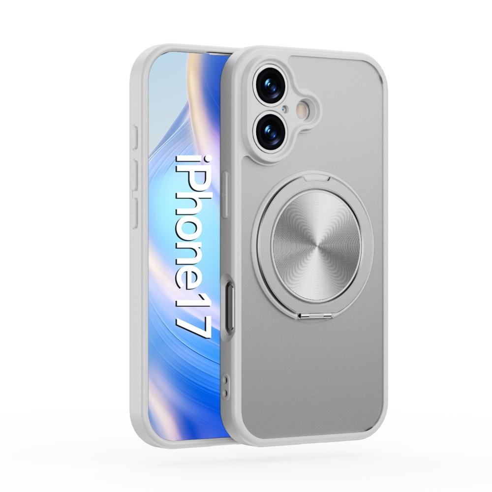 

Frosted Transparent Magnetic Bracket Phone Case For iPhone 17 16 15 14 13 12 Pro Max 17Air Lens Protection Shockproof Cover iPhone 15