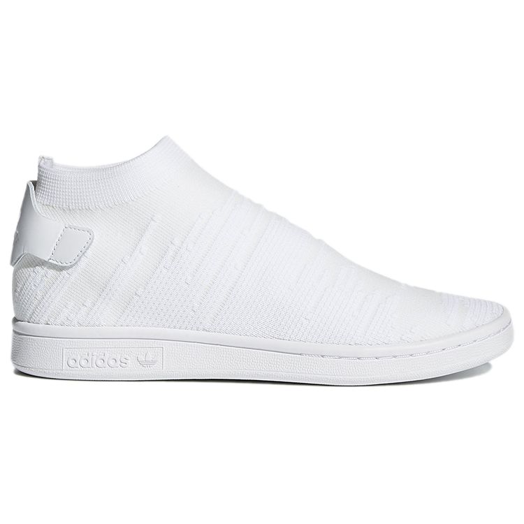 Adidas  Stan Smith Sock Primeknit Triple White Women Sneakers Footwear-White CQ2902