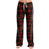 Women's Casual Christmas Print Loose Fit Pajama Pants for Home Sleepwear