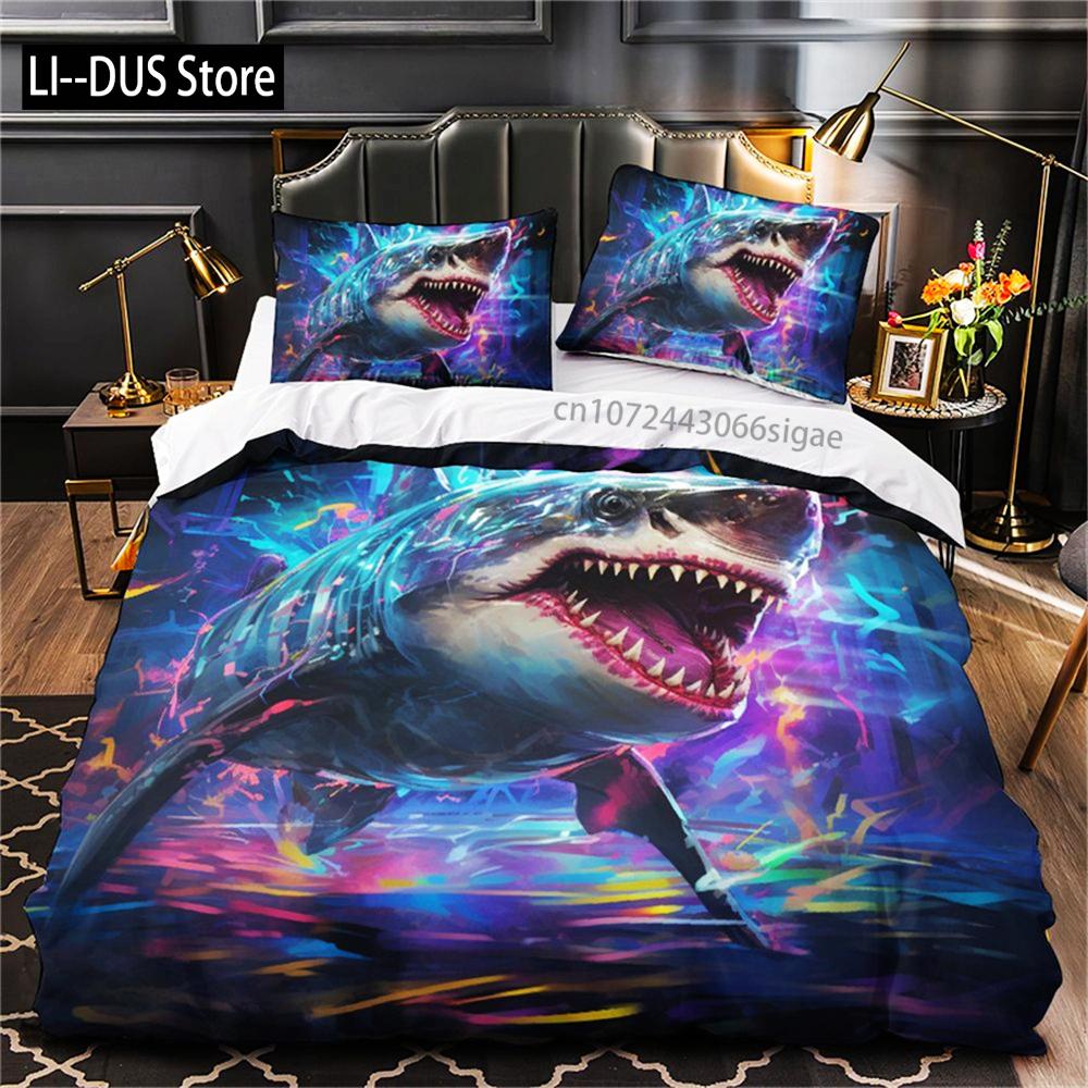 

Comforter 3D Digital Print Bed 2/3 Piece Set Soft Polyester Fabric Machine Washable Zipper Closure Various Designs And Themes Comforter (quilt)-EU Single(135*200cm)3pcs