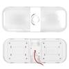 12-24v LED Interior Reading Double Dome Ceiling Light Cabin Roof Lamp Bar RV Boat Camper Trailer Caravan Lorry Stepless Dimming