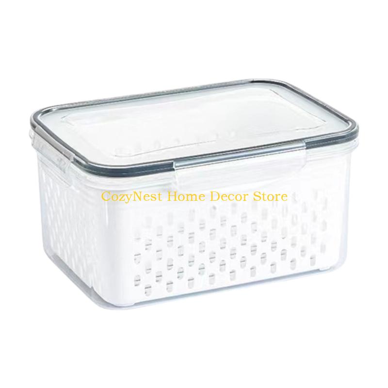 92MF Удобный ящик для хранения в холодильнике с вентиляцией для овощей и закусок