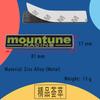 Car Styling M Logo for Mountune Performance RACING Car Fender Side Trunk Decal Emblem Badge Sticker