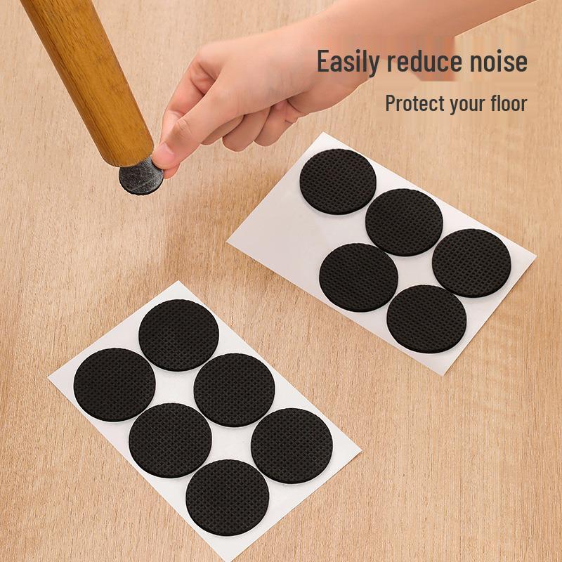 Non-Slip EVA Chair and Table Leg Pads - Anti-Noise, Self-Adhesive Furniture Foot Covers