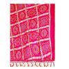 TreegoArt Fashion Women's Rajasthani Printed Traditional Silk Bandhej Dupatta Chunni Scarf