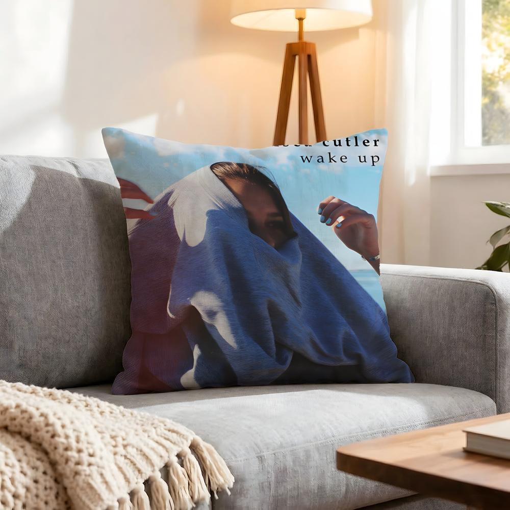 Singer Chelsea Cutler Cushion Cover 1Pcs Decorative Covers Soft Cushion Case For Sofa Couch Decor 40X40 45X45 Pillowcases