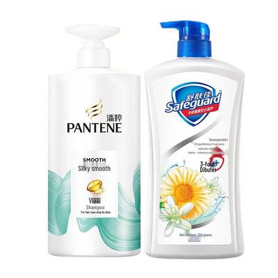 Pantene & Safeguard Daily Hair and Body Care Set