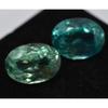 Bluish Green Natural Grandidierite Oval 16.12 Ct Pair Certified Gemstone