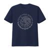Mexico Coat of Arms T Shirt Playera Con Escudo Nacional De Vintage Washed Versatile Top For Everyday Wear Fashion Graphic
