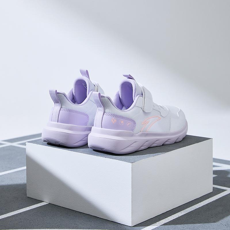 Anta Simple Fashion Comfortable Versatile Sports Shoes Breathable Lightweight Shock Absorption Low Top Running Shoes Kids Sneakers A22435566-3