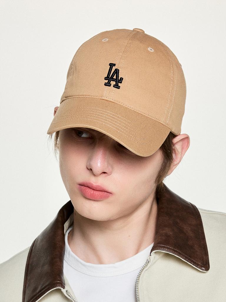 Emelbi Rookie Unstructured Ball Cap La (Beige)