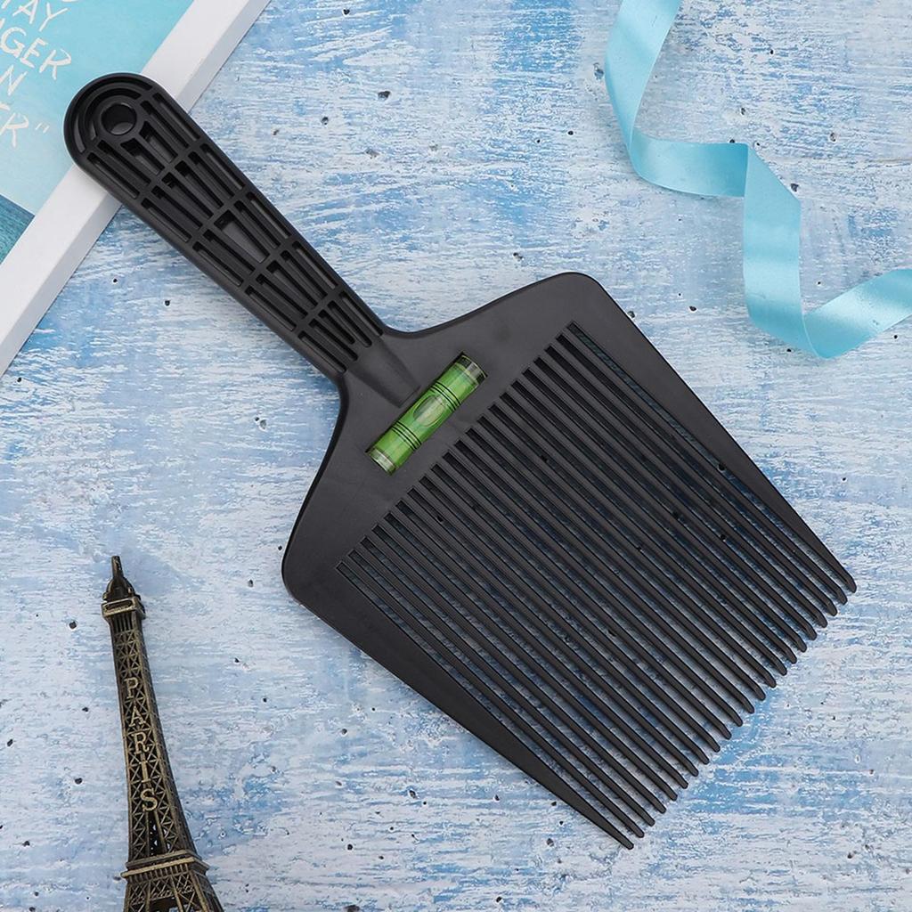 Haircut Level Comb Bang Oil Hair Cutting Angle Adjustment Large Teeth Comb Styling Tool
