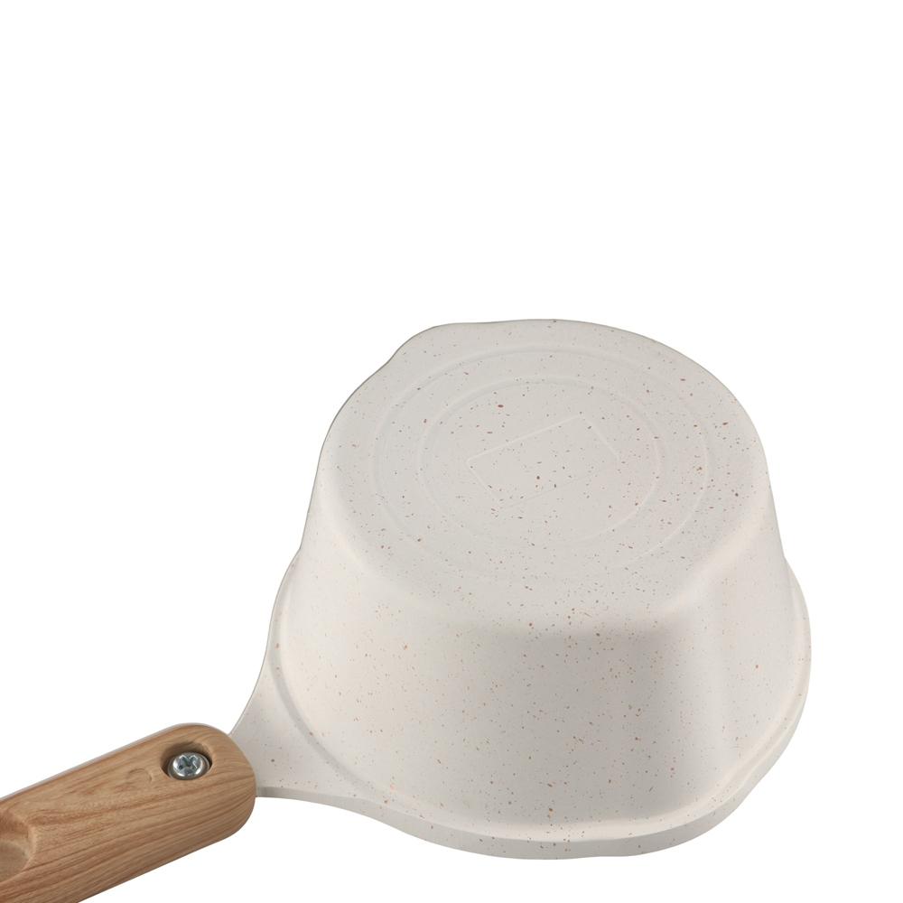 Mini Oil Splashing Pot with Scale Milk Pot Cookware Maifan Stone Skillet  Fried Egg