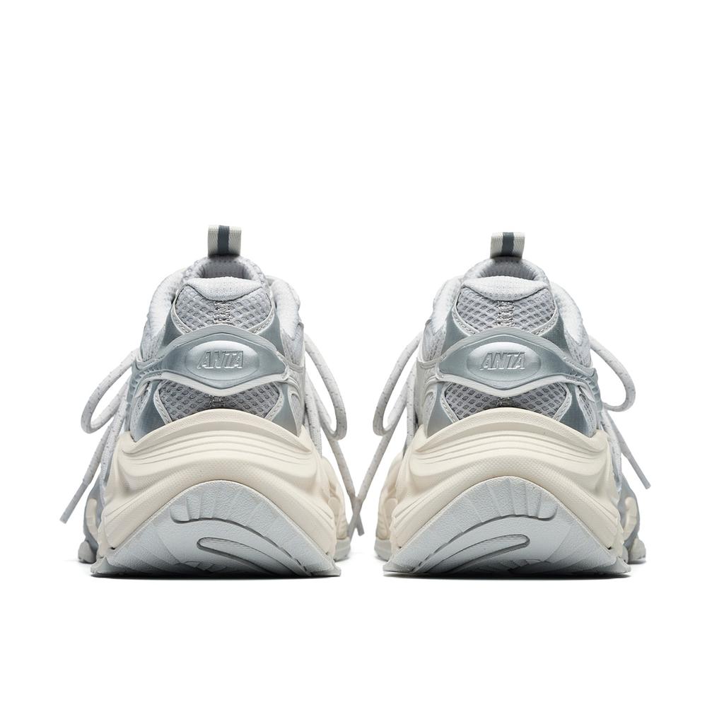 Men's Sneakers ANTA Star Moon 6 Casual Shoes Men's Low-top Chip Gray/Silver-1