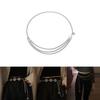 Chic Hollow Circle Waist Belt For Women Versatile Decoration For Dresses And Suits