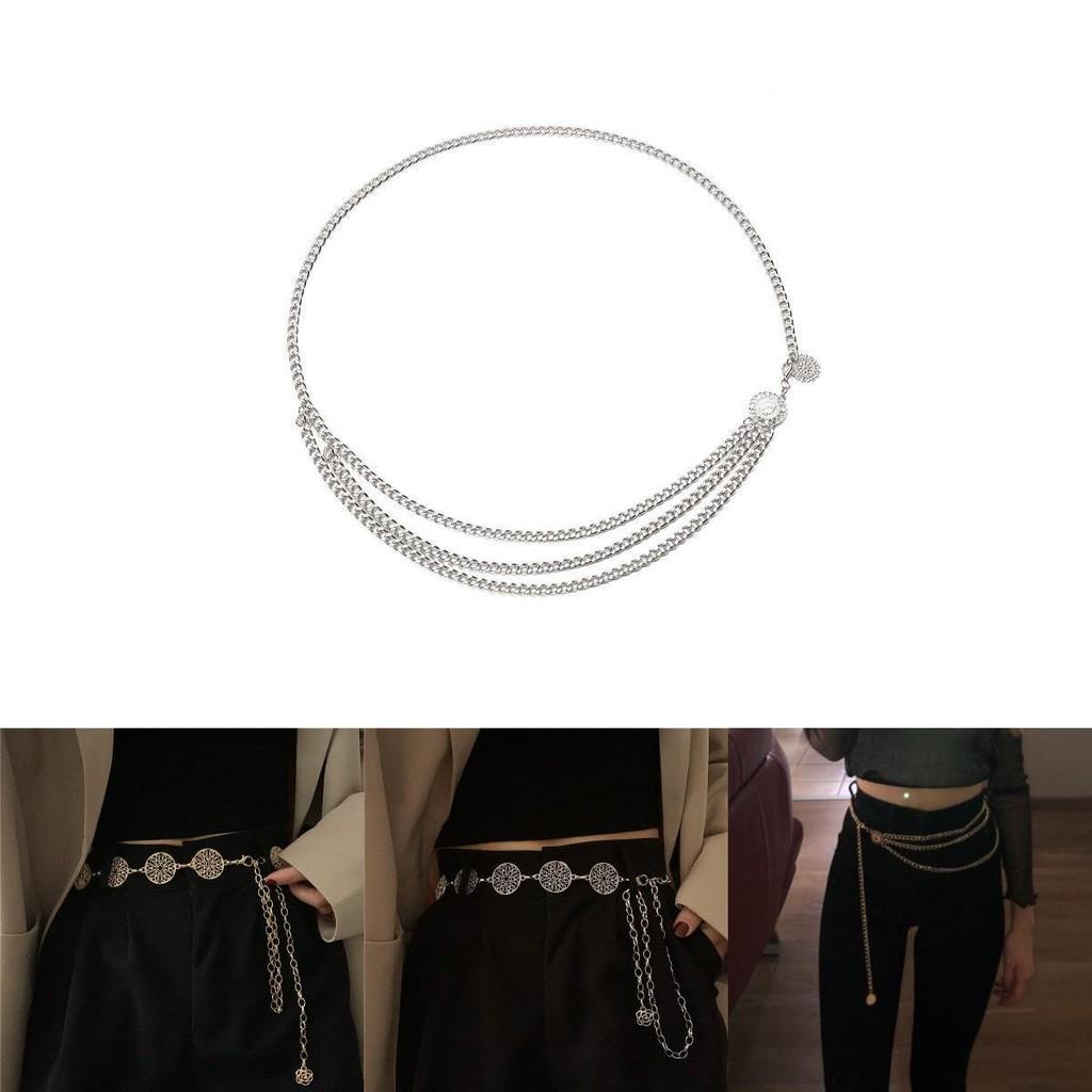 Trendy Womens Waist Chain In Gold And Silver Ideal For Slimming And Stylish Looks