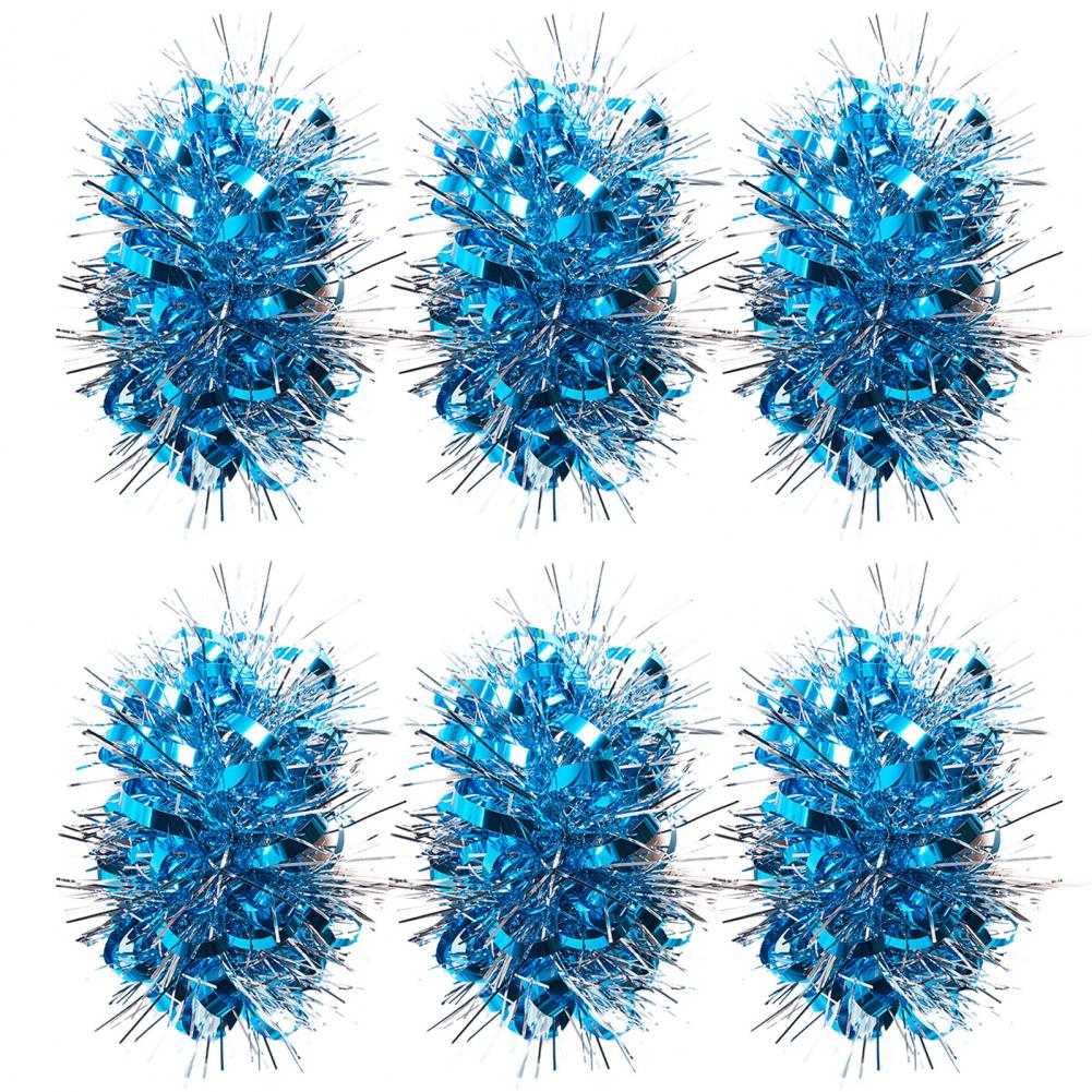 Cheerleader Wristband Sparkling Cheer Wristband Cheerleading Pom Poms Set with Elastic Wristband Ponytail for Team for Holiday