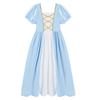 European and American Princess Style Knitted Belle & Cinderella Dress for Girls - Snow White Theme