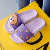 Slippers female summer new cute cartoon home indoor and outdoor wear bathroom bath sandals female beach